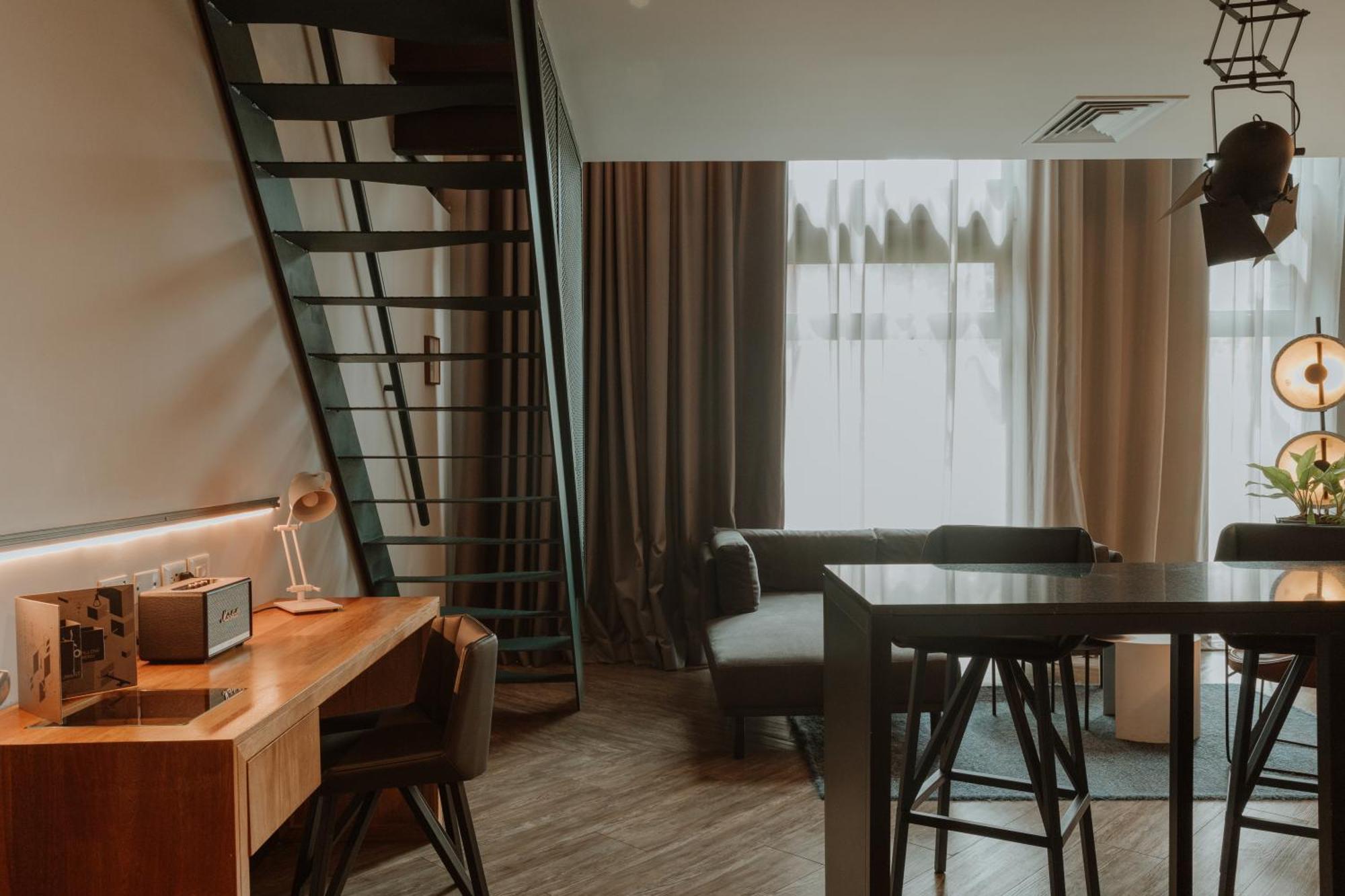 The Click Clack Hotel Medellin Ngoại thất bức ảnh A room at the hotel