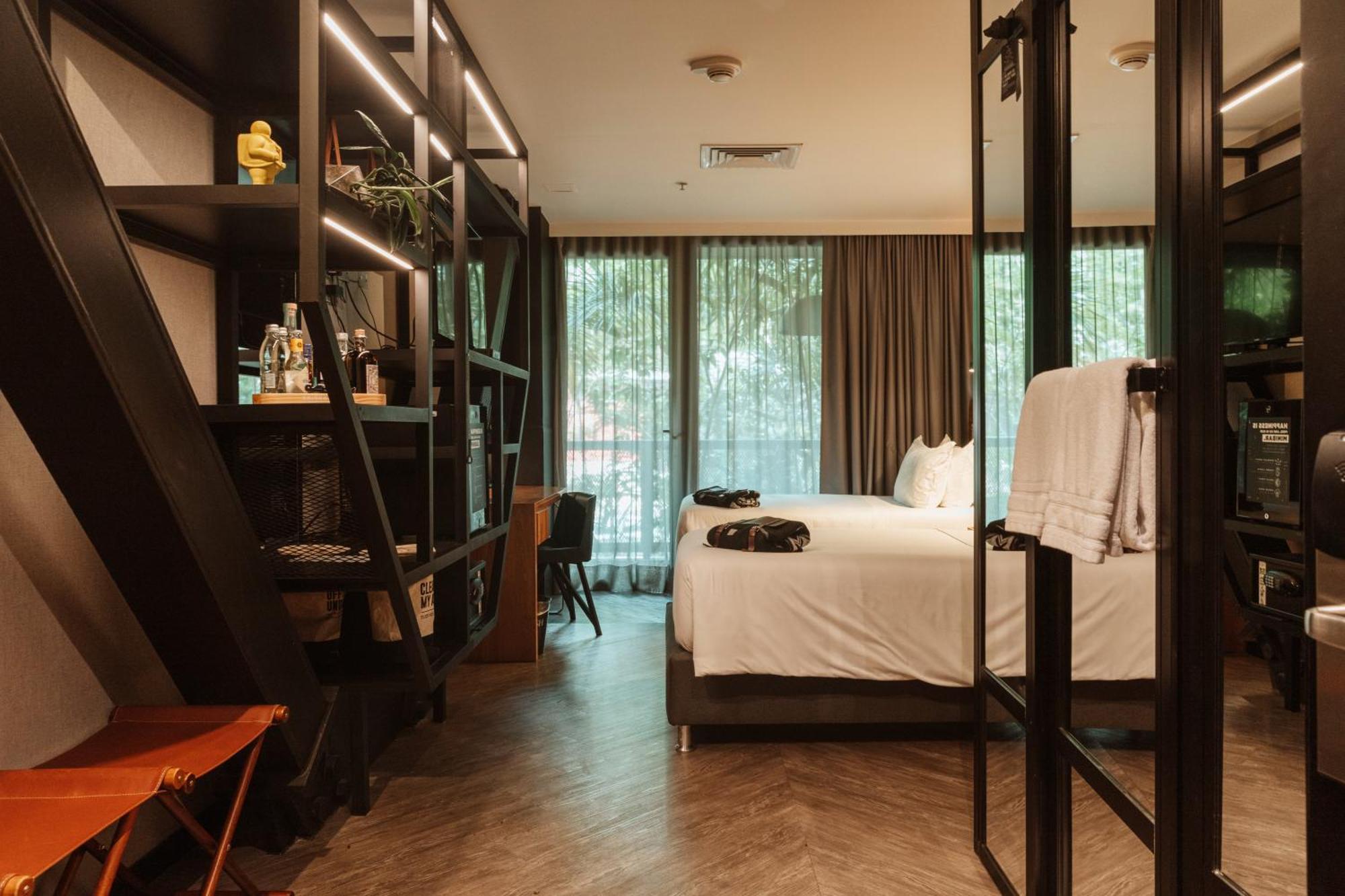 The Click Clack Hotel Medellin Ngoại thất bức ảnh A room at the hotel